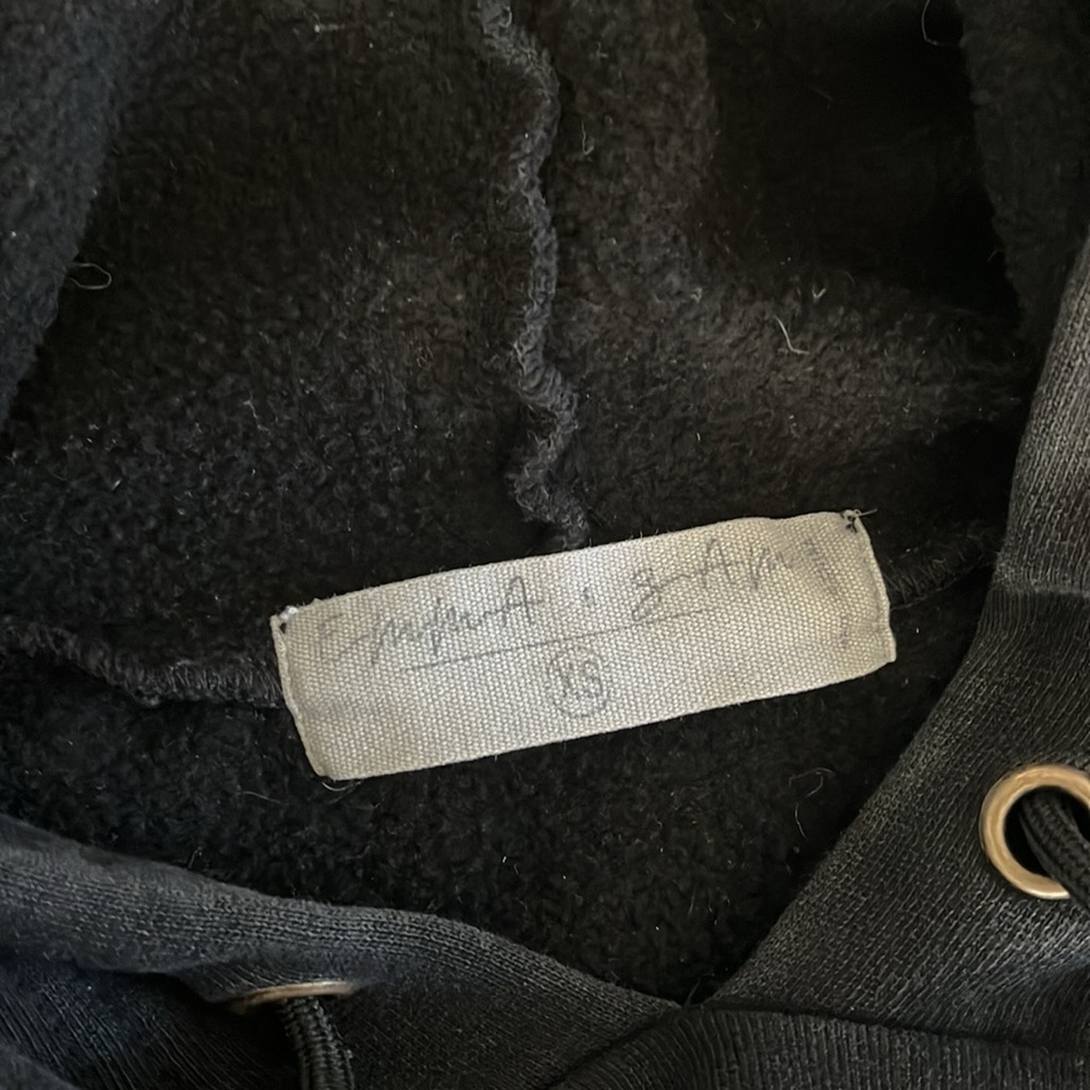 Asymmetrical Distressed Hoodie - Picture 5 of 6